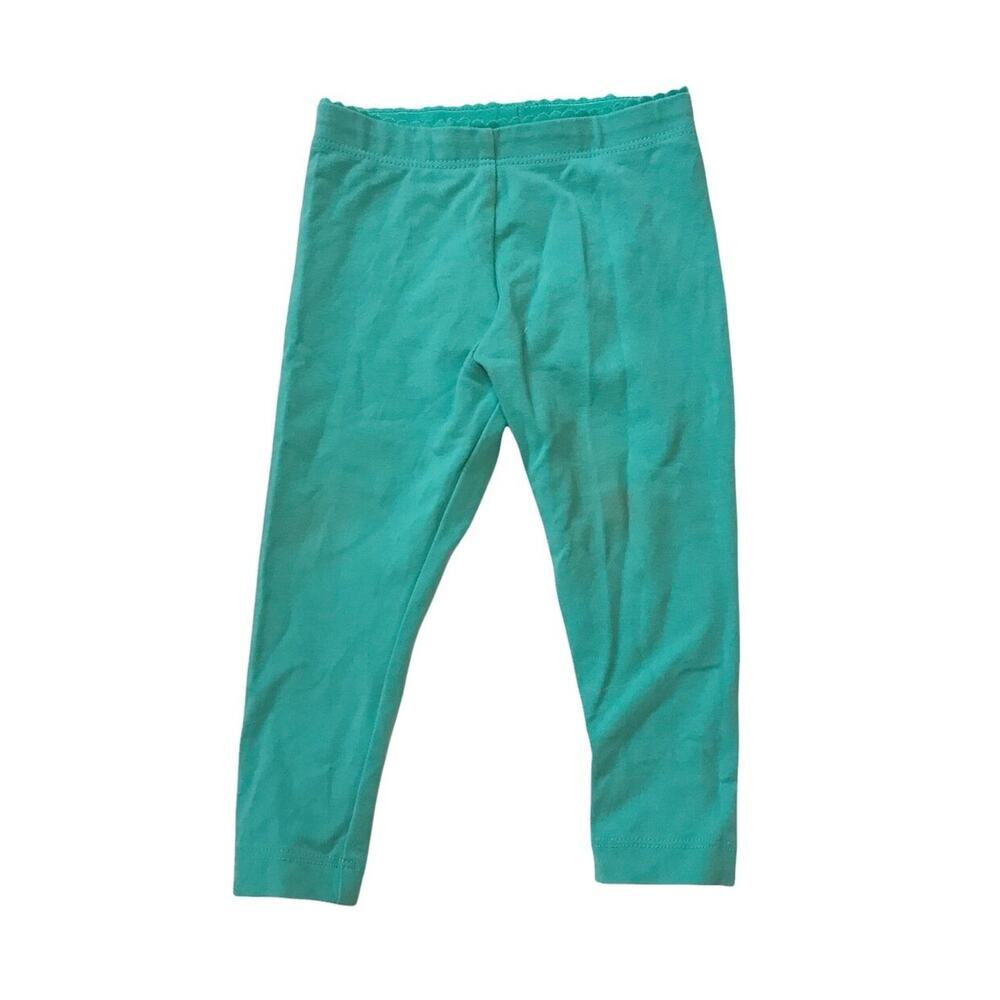 Tea Collection Girls Seafoam Green Leggings 6-9M